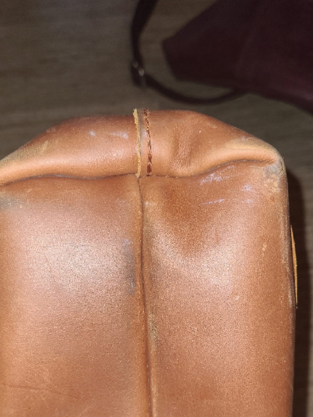 Portland Leather Goods Brown Leather Tote Bag - Picture 4 of 8